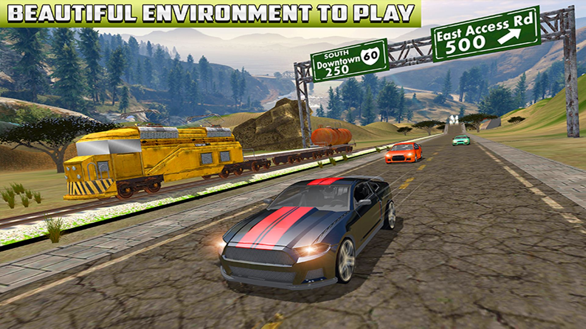 5500 Train Vs Car Racing Mod Apk Download  HD