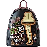 Loungefly A Christmas Story Leg Lamp Mini Backpack: Glowing Holiday Cheer!