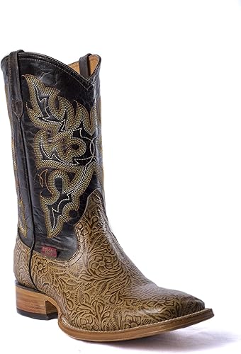 bota vaquera cincelada