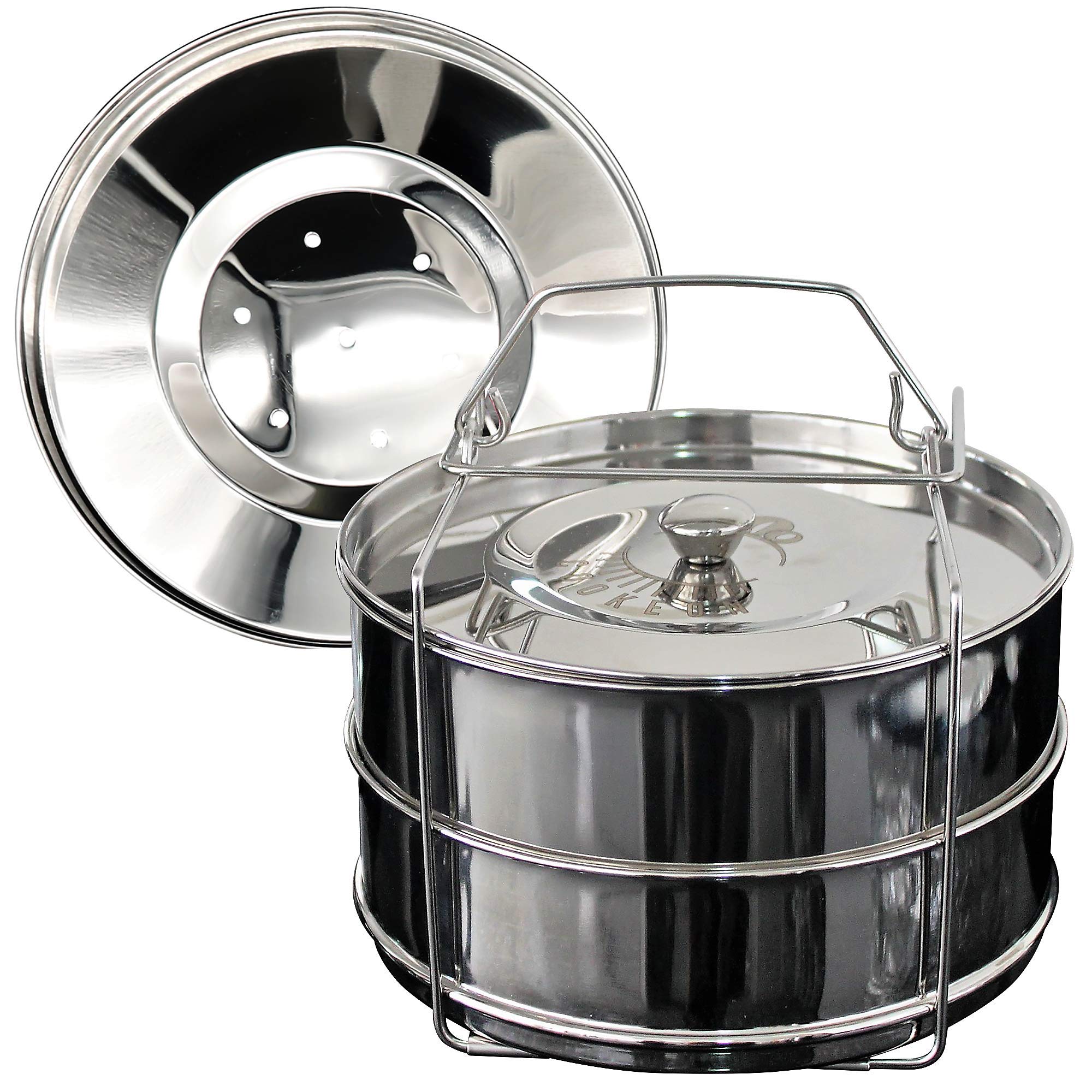 Insert Pans with Sling for Instant Pot 6, 8 qt Stainless Steel Food