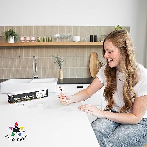 Star Right Blank Flash Cards for Studying - 2x3-Inch Blank Notecards - 1000  Pre-Punched White Index Cards with Metal Binder Rings - Flashcards for Test  Prep, Math, Language, and Organization in Kenya |