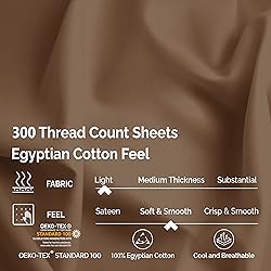 Superior Egyptian Cotton 300 Thread Count Bed Sheet