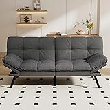 Opoiar Convertible Futon Sofa Bed,71" Memory Foam