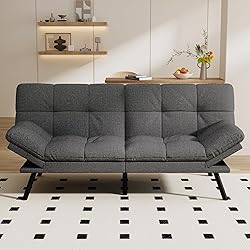 Opoiar Convertible Futon Sofa Bed,71" Memory Foam