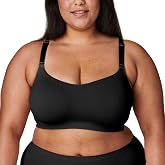 Bravado Designs Everyday Balconette Seamless Bras for Women, Supportive Full Coverage Wireless Padded Regular &amp; Plus Size