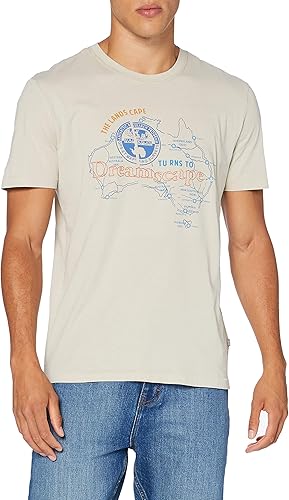 Amazon.com: Napapijri Short Sleeve T-Shirt Round Neck Cotton Item NP0A4E3A SENAKI, FU4 Graphic, M: Clothing