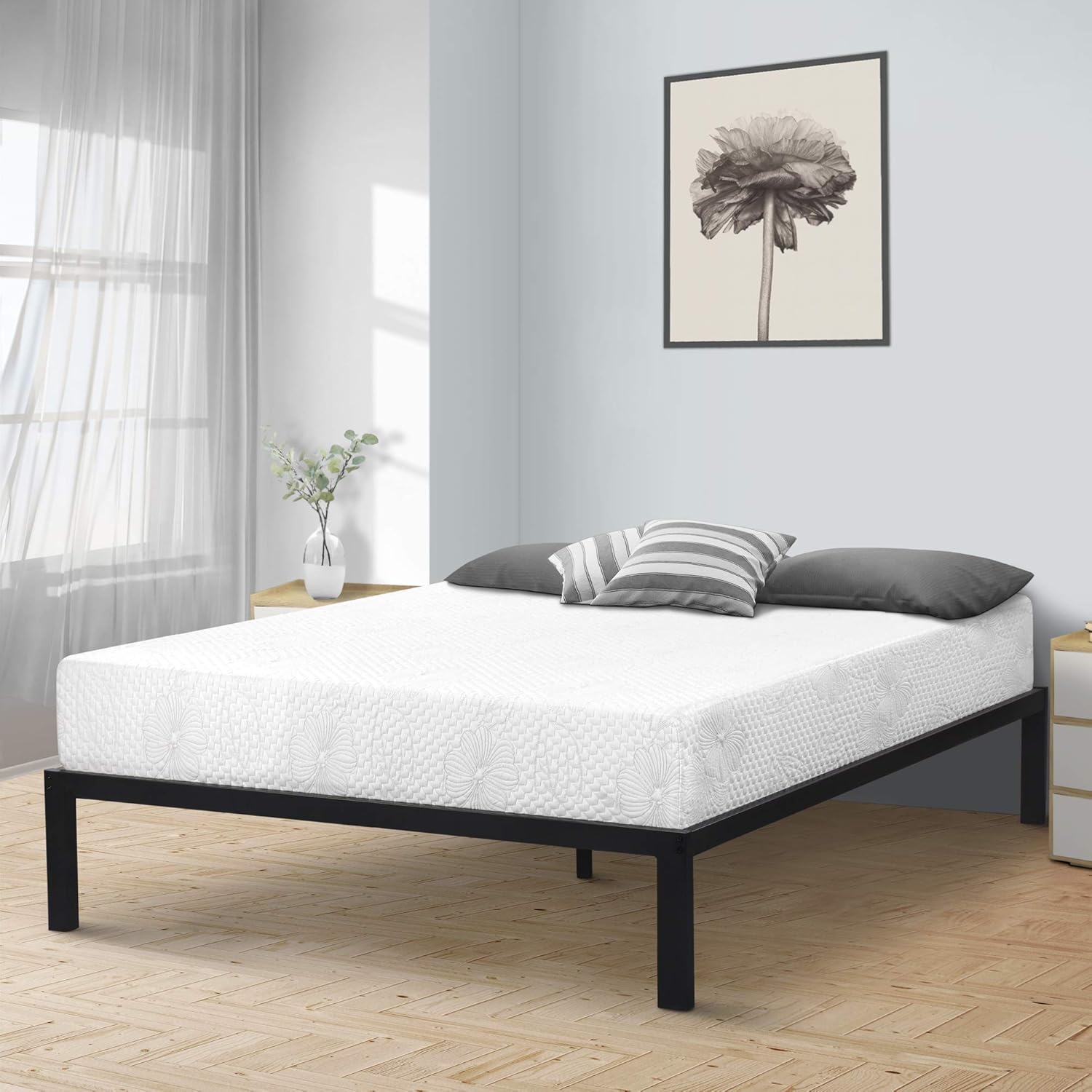 Best Seeplace 16 Inch High Profile Bed Frame