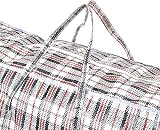 VIROSA Extra Large Laundry Bags Pack of 3 80cm x 60cm Red Black Blue view 6