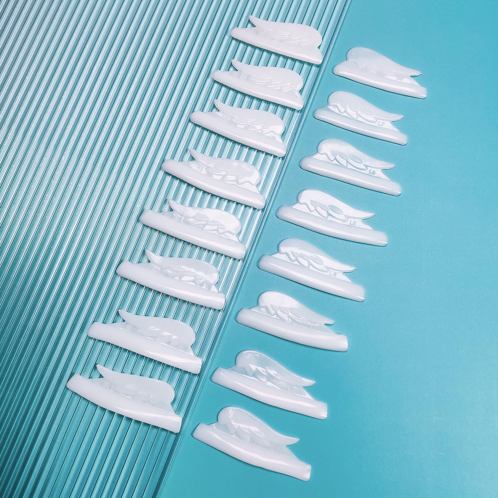 Libeauty Lash Lift Pads – Silicone Lash Lift Rods, No Glue Needed for Eyelid, Multi Size Eyelash Lift Shields with Storage Case for Lash Lifting at Home or Salon