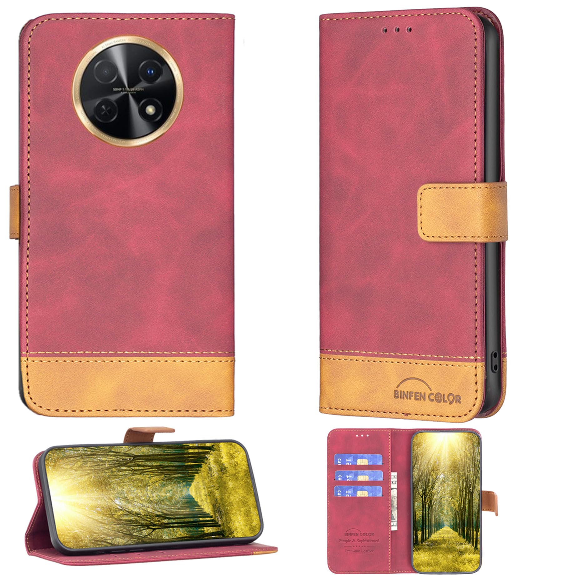 jioeuinly Case for Huawei Nova Y91 Case Compatible