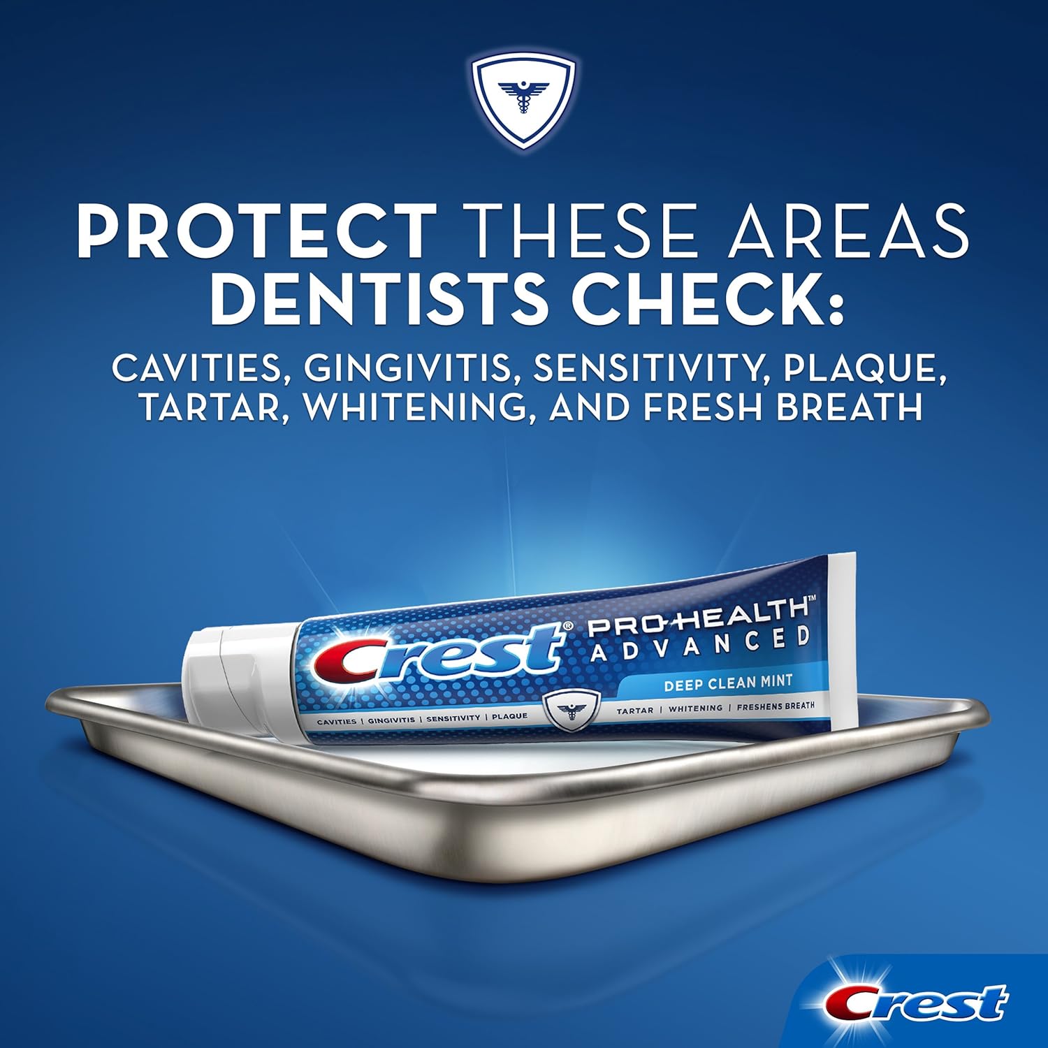 Crest Pro Health Advanced Deep Clean Toothpaste, Mint, 5.1 Ounce, Pack