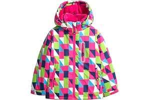 Hiheart Boys Girls Insulated Winter Jacket Snowboard Ski Outerwear