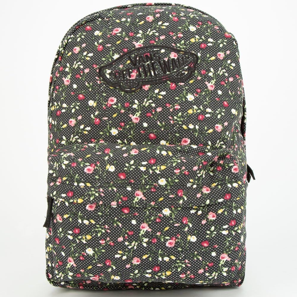 vans patterned backpack