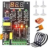 ENDMAN Traffic Light Controller Sequencer with 39+ Sequences 3 Channel 80VAC-260VAC Complete Accessories LED Display