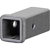 Curt Manufacturing 49060 6 In Receiver Tube 2 In X 2 In Raw Finish