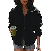 Ziqoty Women's Zip Up Sweatshirt with Balloon Sleeves Casual Athletic Jacket for Workouts Cropped Tops with High Low Hem
