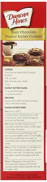 DUNCAN HINES BROWNIE MIX, MILK CHOCOLATE FLAVORED, 18 OZ.