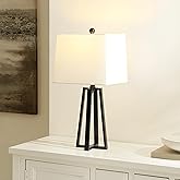 SAFAVIEH Lighting Collection Acosta Black 21-inch Table Lamp (LED Bulb Included)