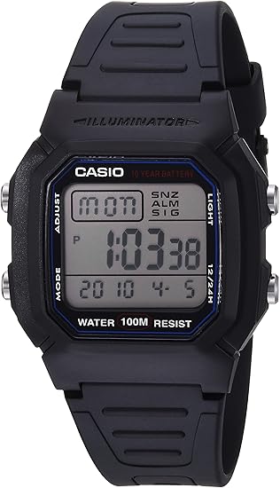 casio scratch resistant watch