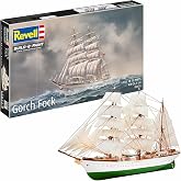 Revell RV05432 1:350 Scale, Gorch Fock, Model Kit Unpainted&hellip;