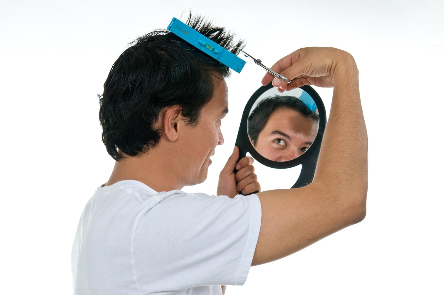 Original CreaClip Bangs and Scissors – As seen on Shark Tank – Professional Hair Cutting Tool : Beauty