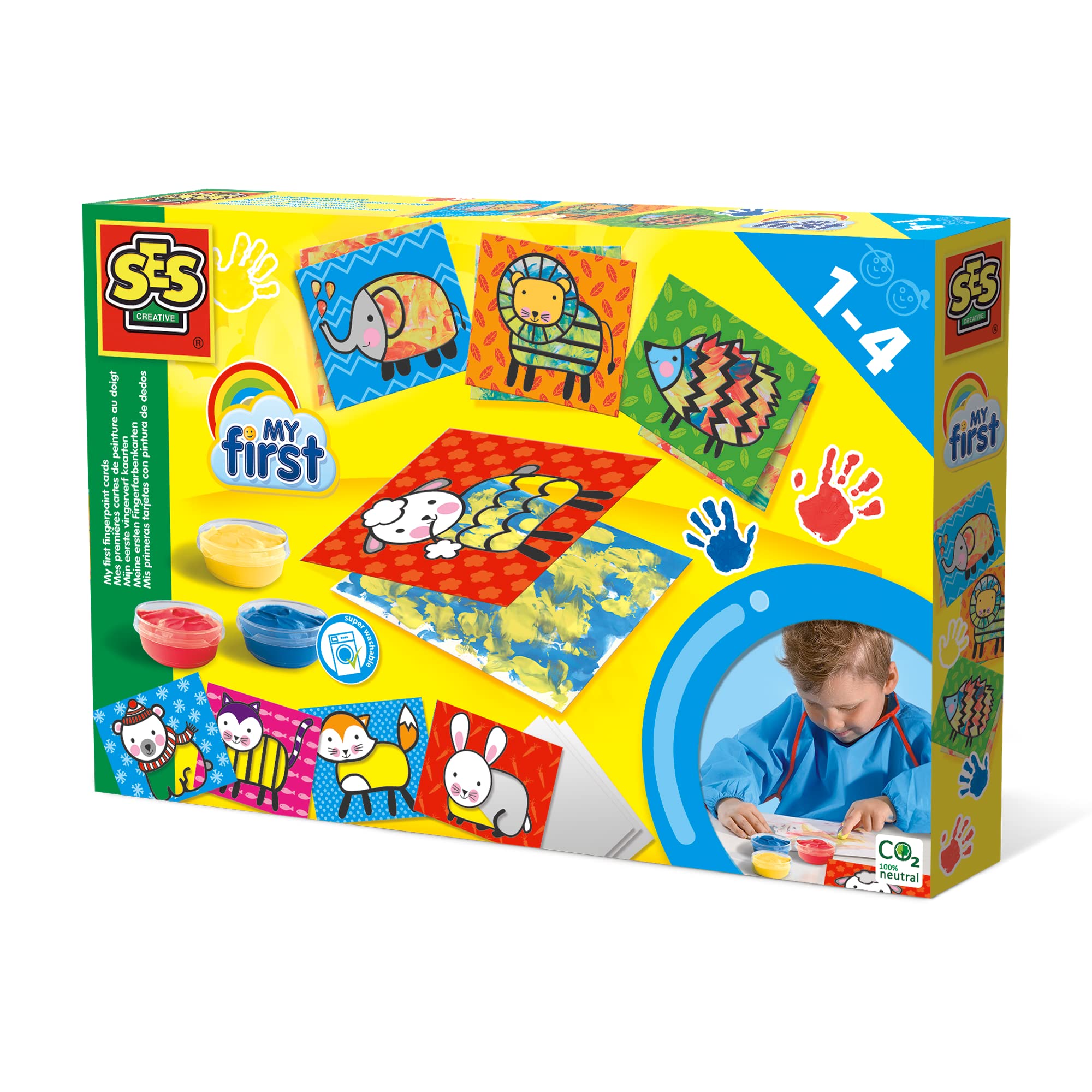SES 14415 My First - My First Fingerpaint Cards