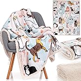 Cat Blanket - 28 Cute Feline Companions on a Sumptuously Soft 50x60 Inch Throw Blanket - The Most Beloved Cat Lover Gift