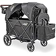 Larktale Caravan V3 Stroller, 2-Seater Kids Wagon, 207 lb Capacity, Byron Black