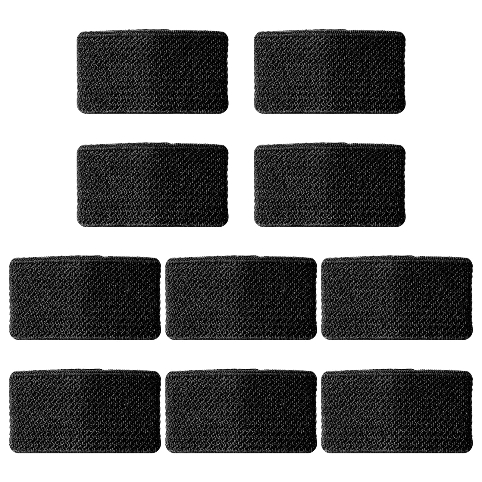 Photo 1 of Tucnoeu 10Pcs Elastic Belt Keepers,Nylon Belt Loop,Black Backpack Strap Keeper for Securing Belts,Backpacks,Slings