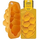 The Kosher Cook Silicone Braided Challah Mold - Large - Braided Oval Challah Pan - Challah Bread Baking Mold - No Shaping Req
