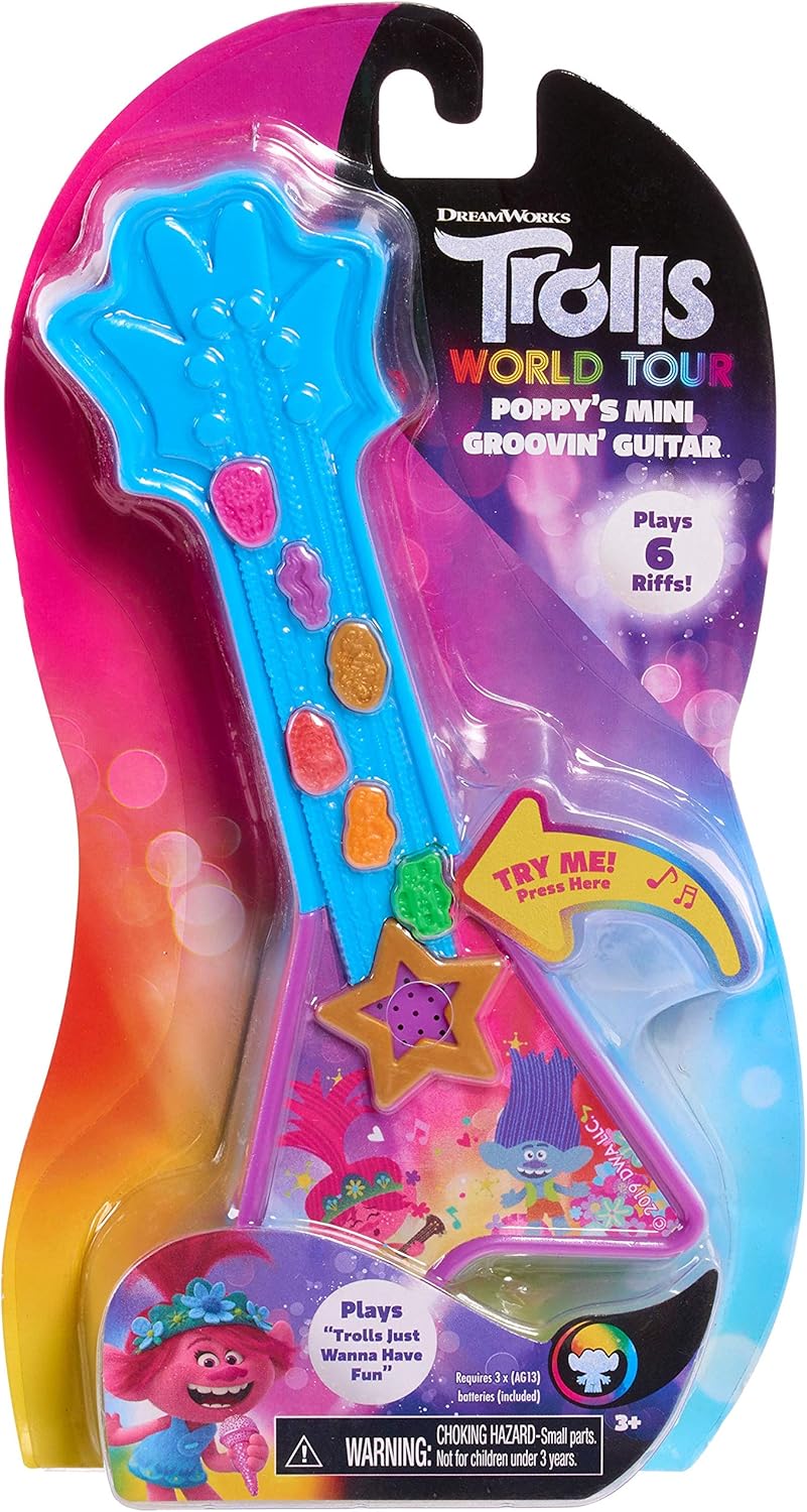 trolls world tour toy guitar