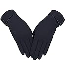 Knolee Women's Screen Gloves Warm Lined Thick Touch Warmer Winter Gloves