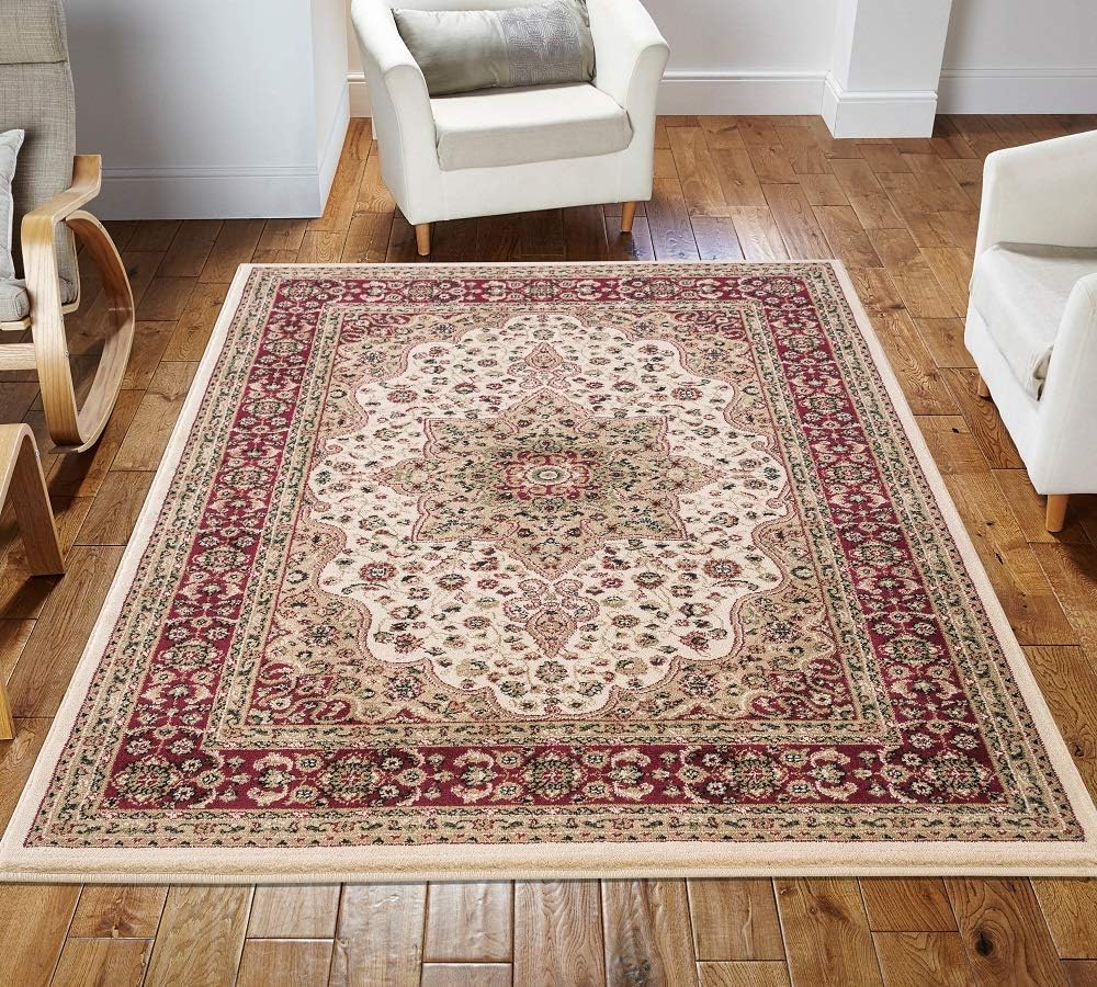 New Rome Rug Floor Carpet Traditional Look Vintage Design 100