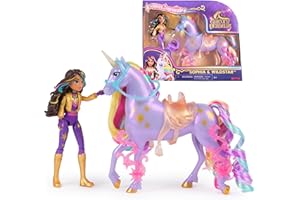 Unicorn Academy, Sophia & Wildstar Power of Friendship Set with Saddle & Accessories, Dolls & Unicorn Toys, Gifts & Stocking Stuffers for Girls Ages 4 and up