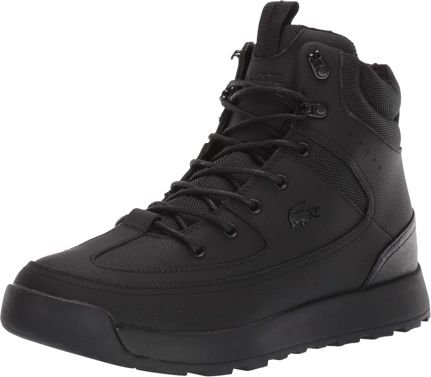 Lacoste Men s Urban Breaker Fashionable Boots Black 6 5 UK Amazon co 