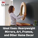 3M Claw Plasterboard Picture Hanger 7 kg Heavyweight Pack of 2 4 Hangers view 4