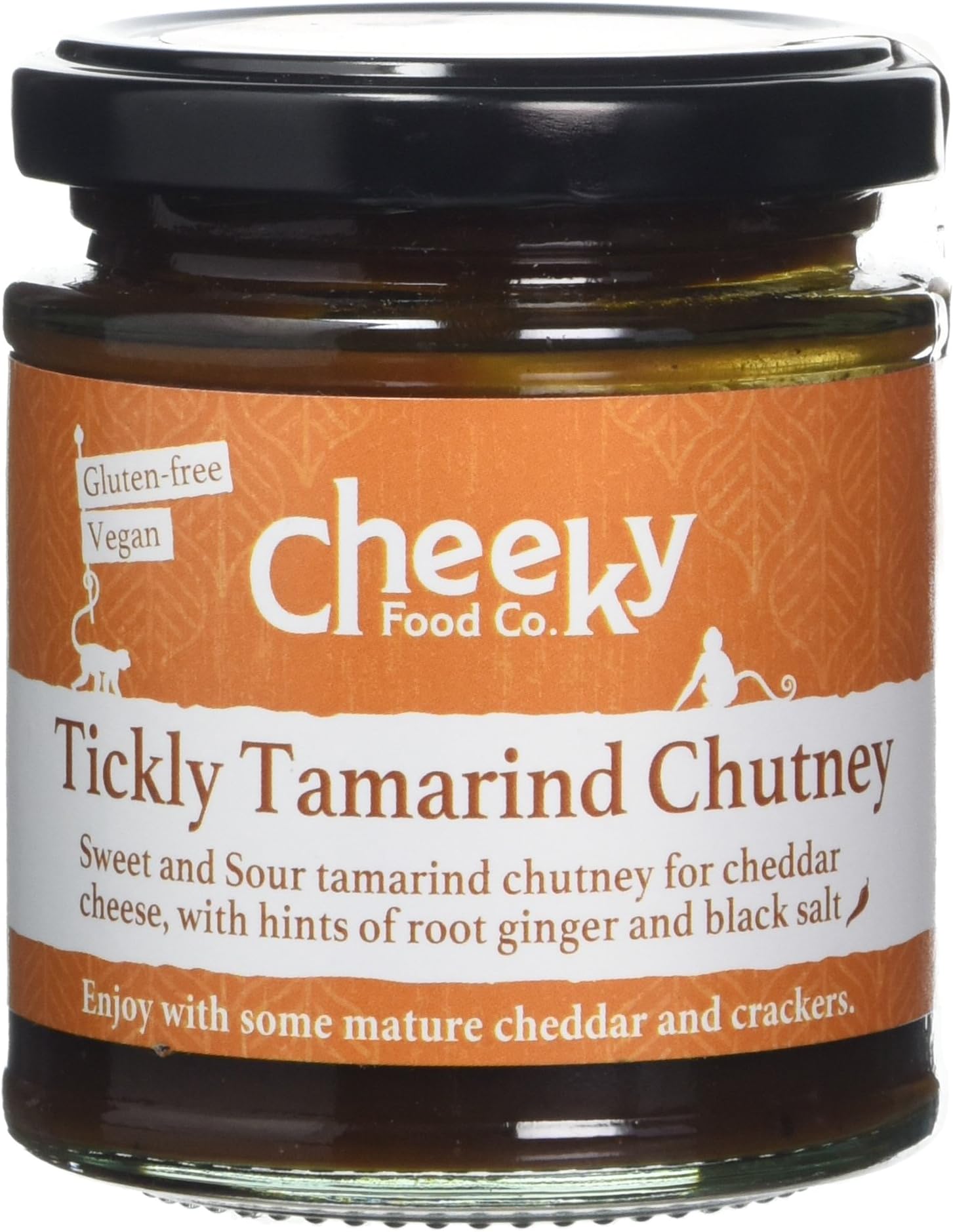 Cheeky Food Tickly Tamarind Chutney with Jaggery/Root Ginger and Black Salt