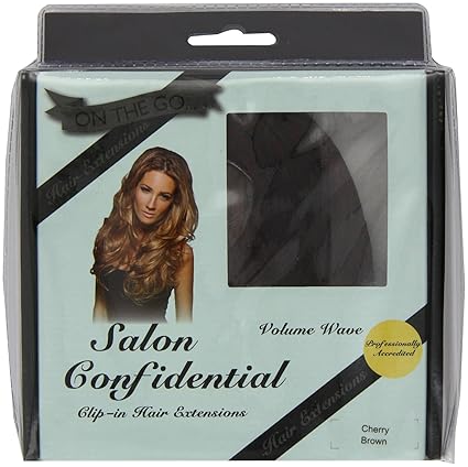 Salon Confidential On The Go Volume Wave Hair Extensions Cherry