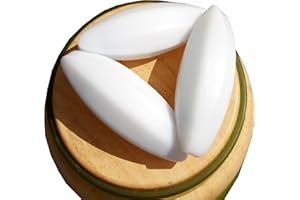 BBTCTY Magnetic Stirrer Stir Bar PTFE Magnetic Mixer Stir Bars (12X35mm, Olive Shape, 10pcs)