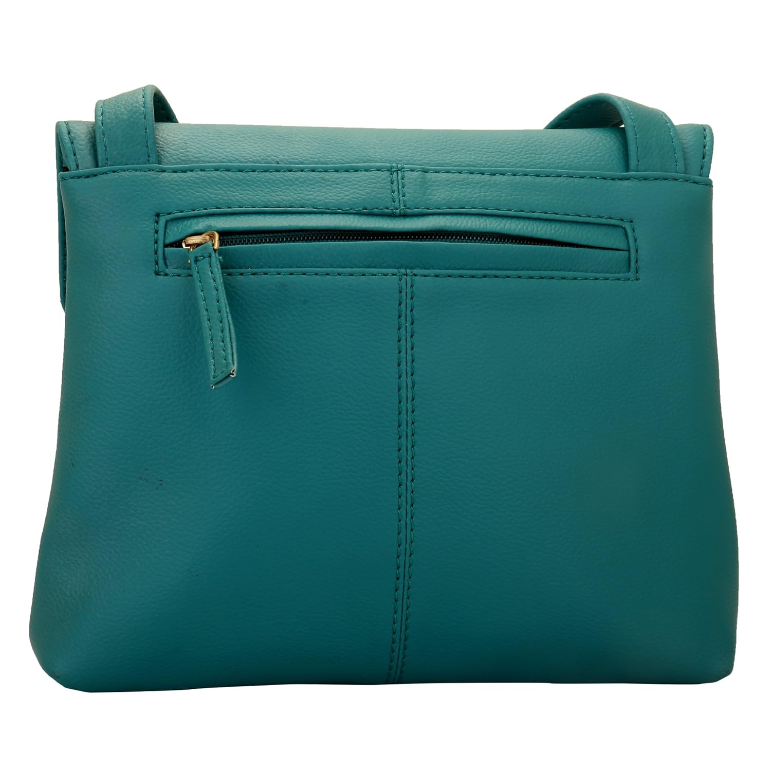 lapis o lupo women's canvas turquoise sling bag(llsl0011tq)