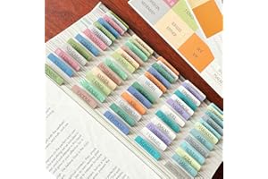 THINKOR Laminated Bible Tabs, Reposition Large Print Stickers, Easy to Read and Apply Bible Tabs for Women and Man (Uniform)