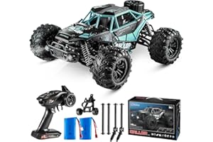 ARTISHION Fast 1:16 RC Truck with Alloy Shell : 4WD, 4-Wheel Independent Suspension, 2.4GHz, Max 22mph, 2 * 20+ Mins,2 Li-ion Batteries, Off-Road Car for Endless Fun. Ideal for Ages