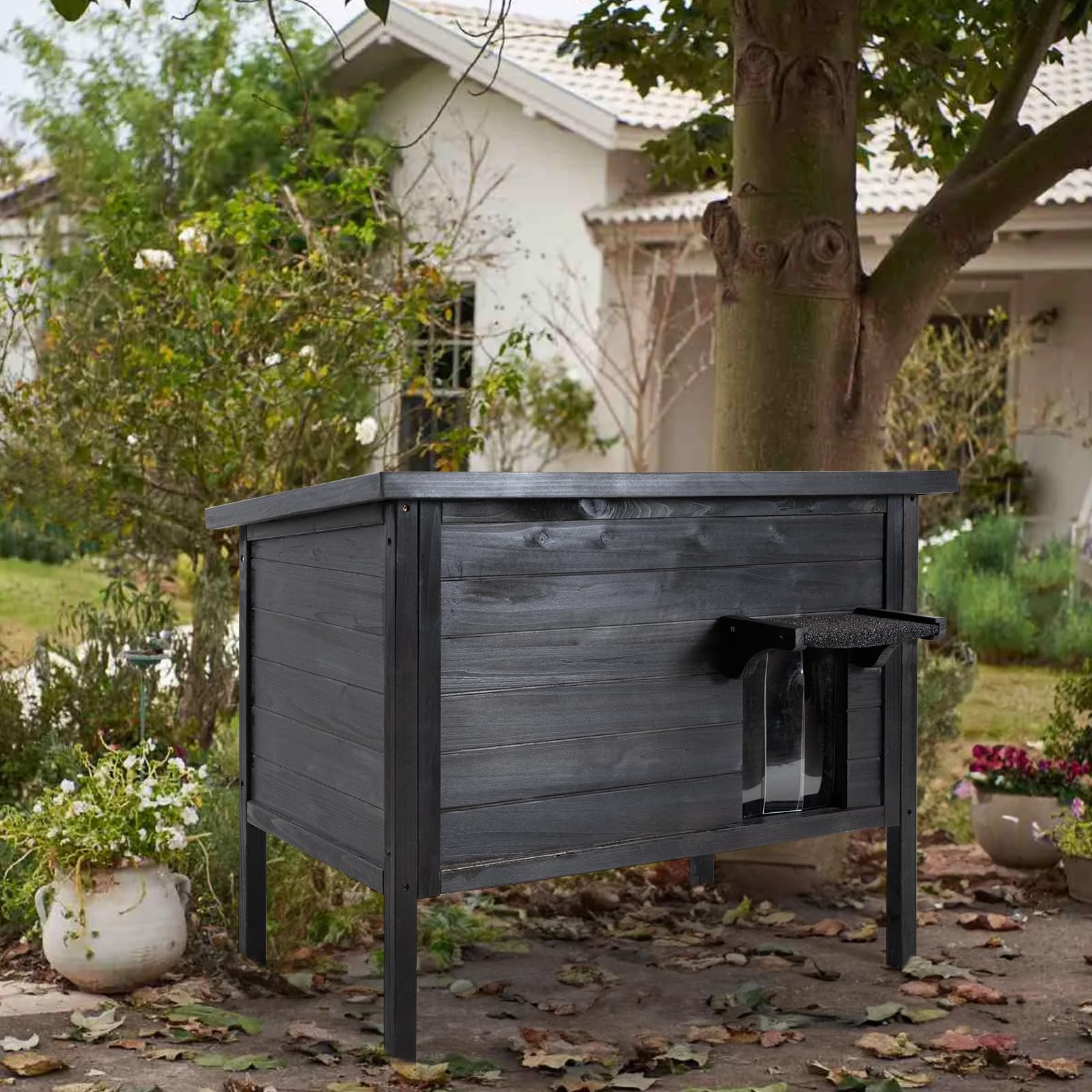 Weatherproof Outdoor Cat House
