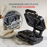 Breville Stuff n Press Deep Fill Toastie Maker 2 Slice High Hinge Black view 5