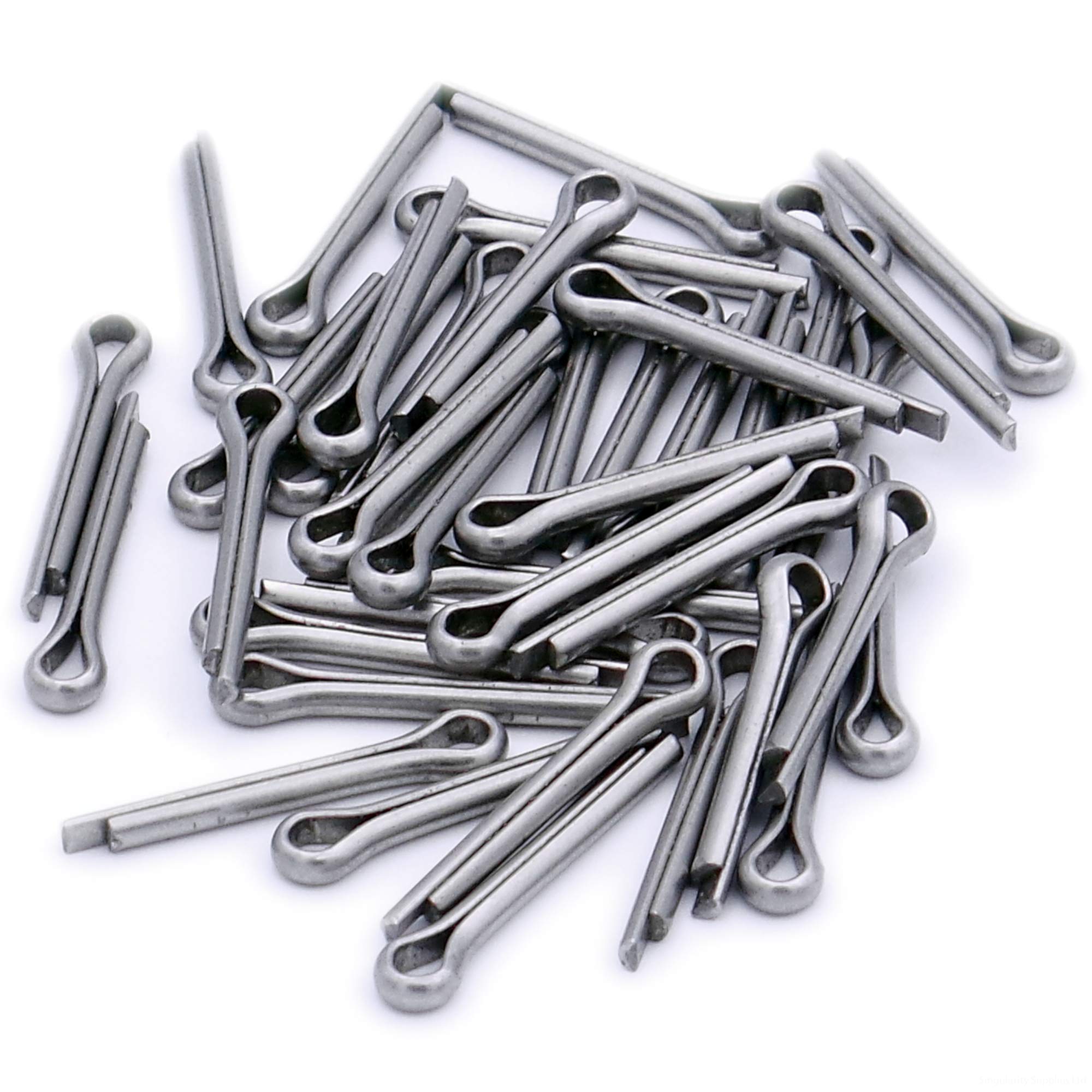 M3.2 (3.2mm x 22mm) Split Cotter Pin - Stainless Steel (A2) (Pack of 40)