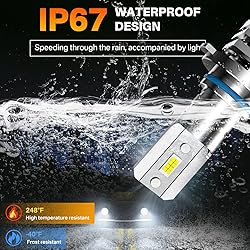 RCJ 9005/HB3 Bulbs, Fog Light 6000K Cool White with