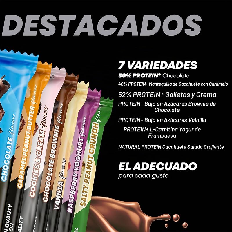 - Caixa Multisabores de Proteína - 14 Barras Powerbar - Caixa Mista