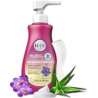 Veet Silk & Fresh, Hair Removal Gel/Cream, Legs & Body, Sensitive Formula, 400 ml