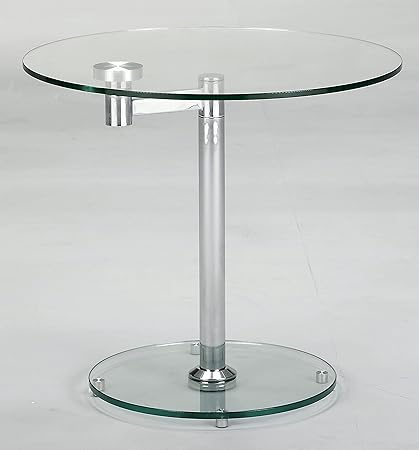 chrome lamp table