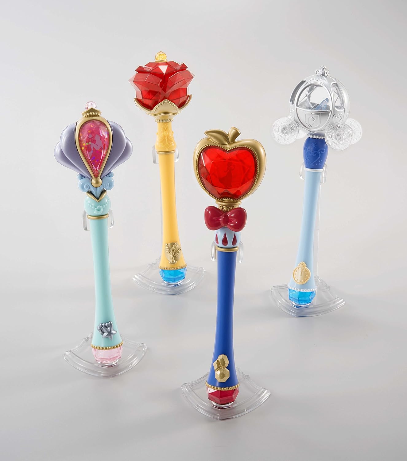 Amazon ディズニープリンセス クリスタルロッド シンデレラ 白雪姫 ベル アリエル Box 12個入 フィギュア ドール 通販